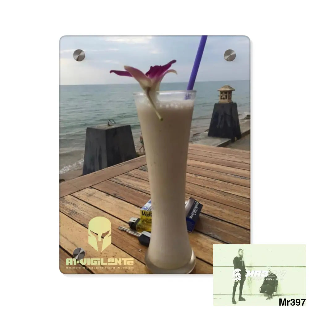 A1-Vigilante Sparta Back to Thailand for my death(s) 2016 because its only Rock n Roll Koh Lak Acrylic Wall Art Panels