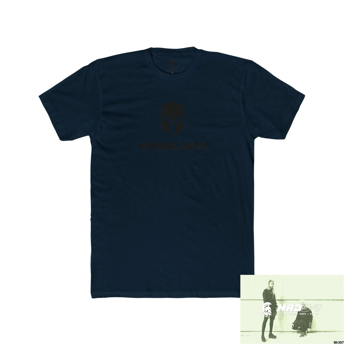 A1 Vigilante Sparta Black Choose Life Men’s Cotton Crew Tee Solid Midnight Navy / XS T-Shirt