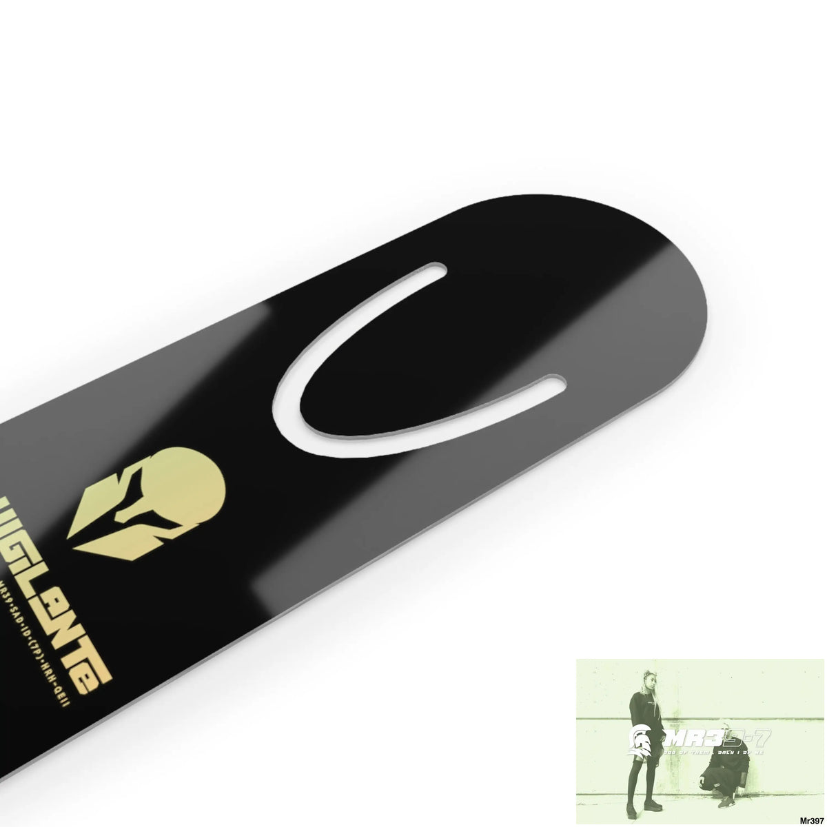 A1• Vigilante Sparta Bookmark One size / White Accessories