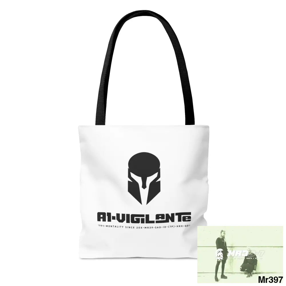 A1- Vigilante Sparta Camo Tote Bag (AOP) Bags