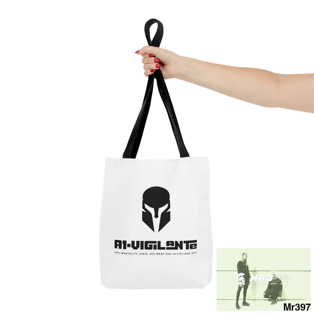 A1- Vigilante Sparta Camo Tote Bag (AOP) Bags