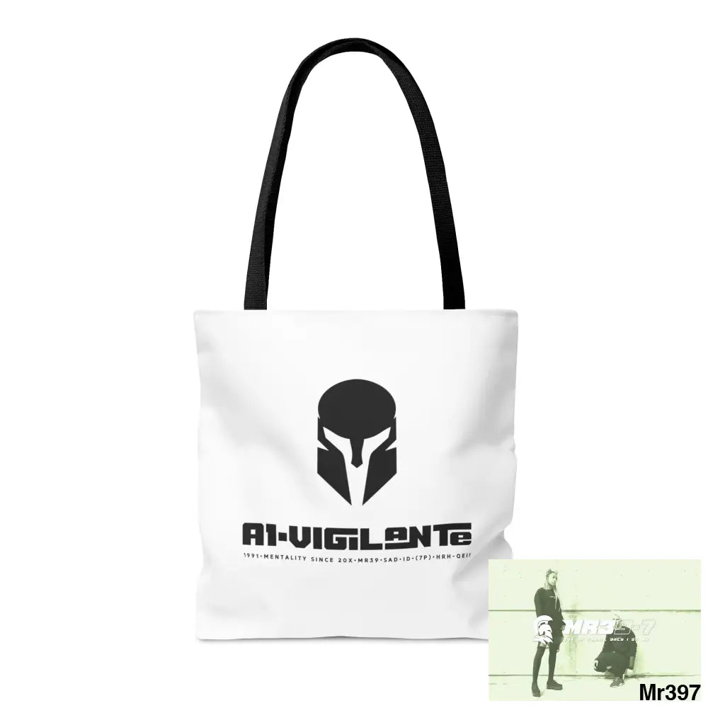 A1- Vigilante Sparta Camo Tote Bag (AOP) Bags