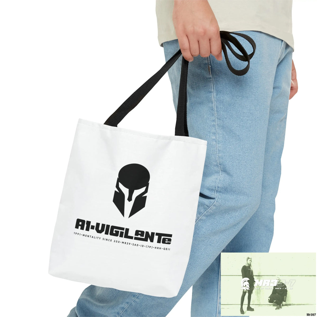 A1- Vigilante Sparta Camo Tote Bag (AOP) Bags