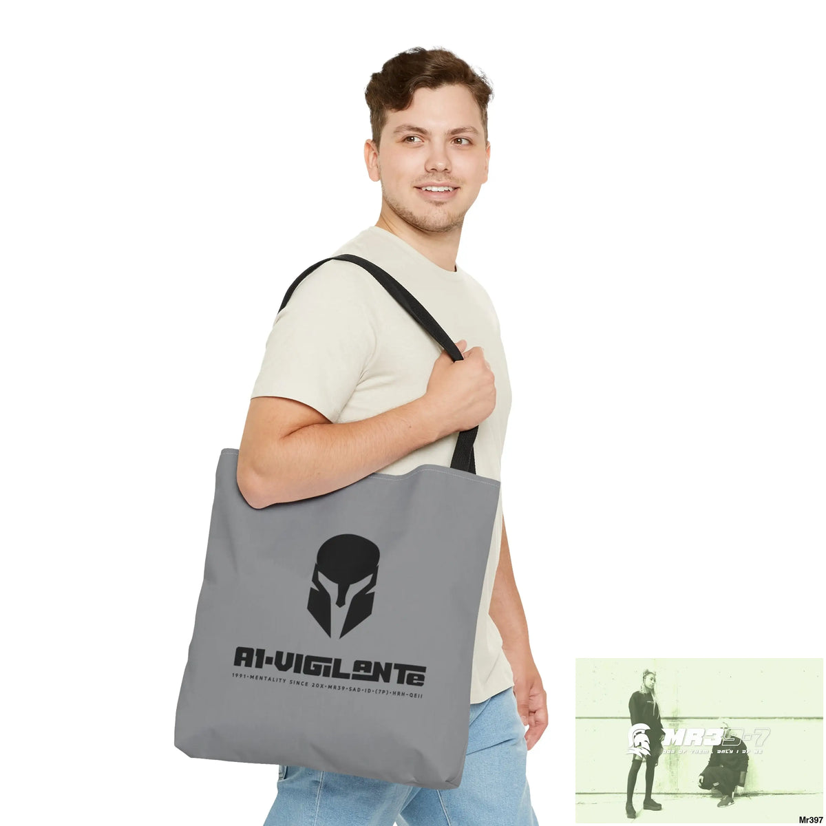 A1- Vigilante Sparta Camo Tote Bag (AOP) Bags