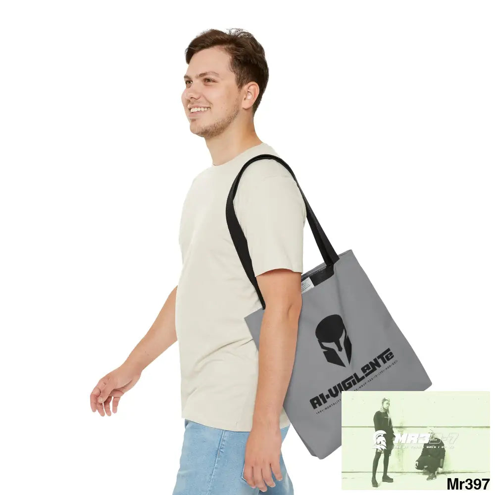 A1- Vigilante Sparta Camo Tote Bag (AOP) Bags