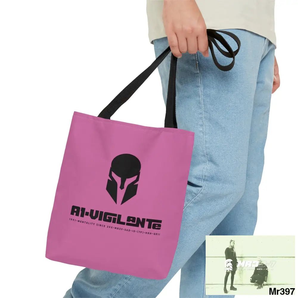 A1- Vigilante Sparta Camo Tote Bag (AOP) Bags