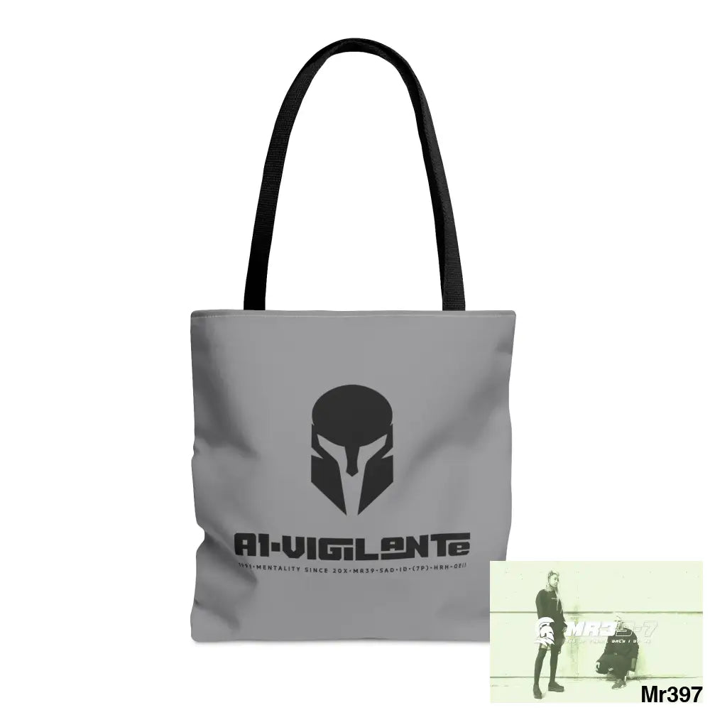 A1- Vigilante Sparta Camo Tote Bag (AOP) Medium Bags