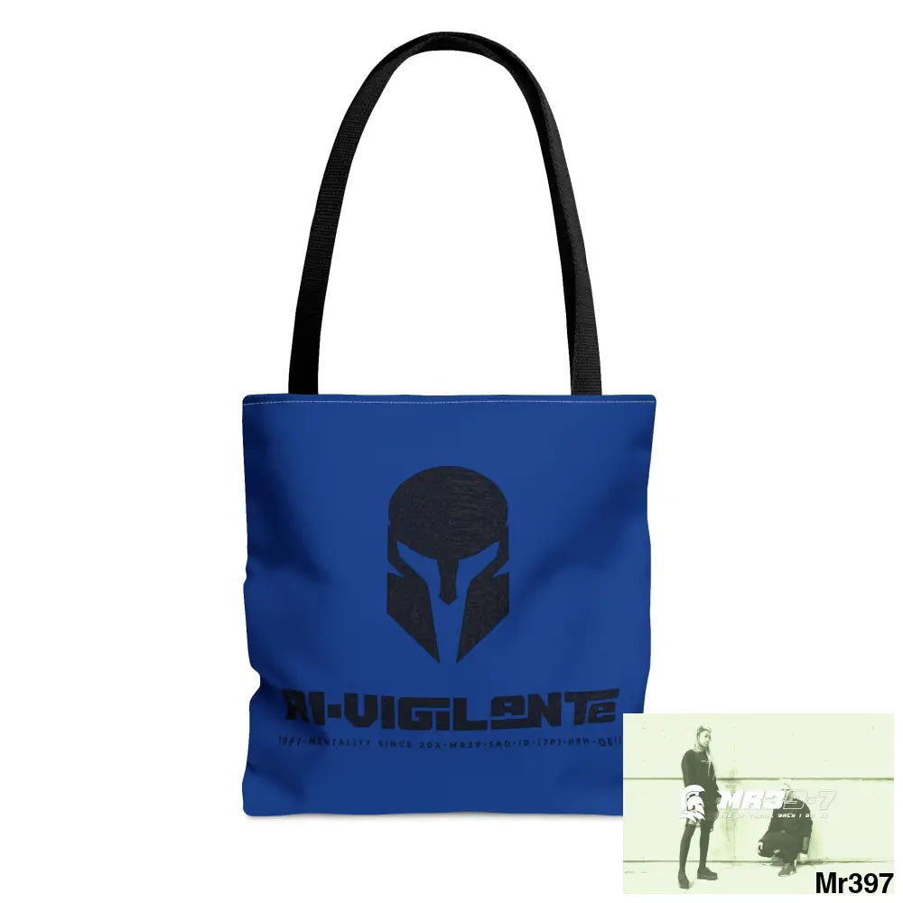 A1- Vigilante Sparta Camo Tote Bag (AOP) Small Bags