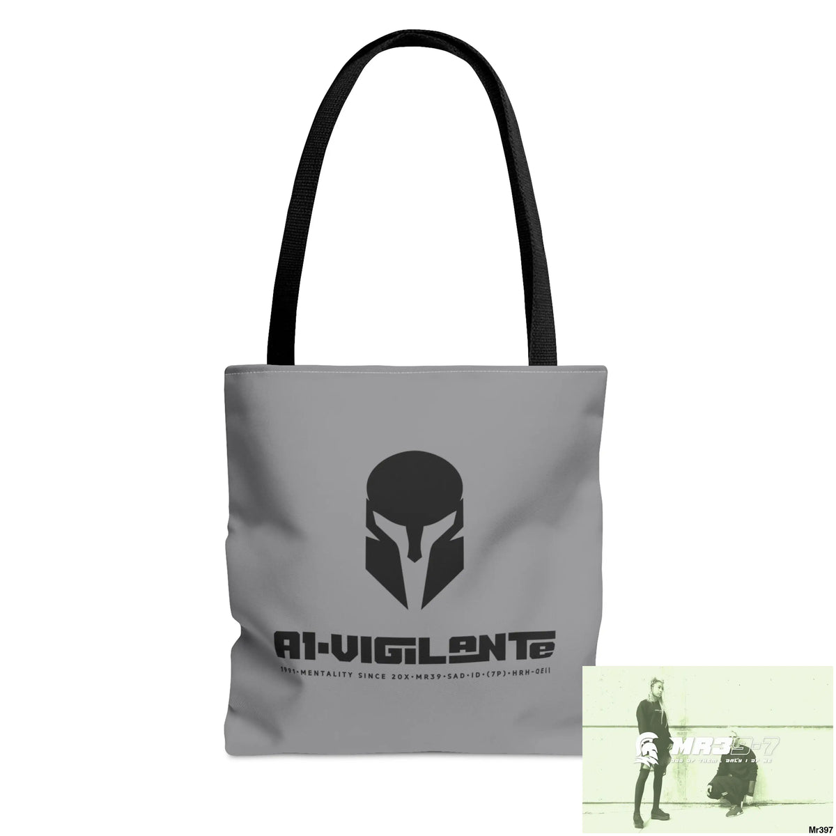 A1- Vigilante Sparta Camo Tote Bag (AOP) Small Bags