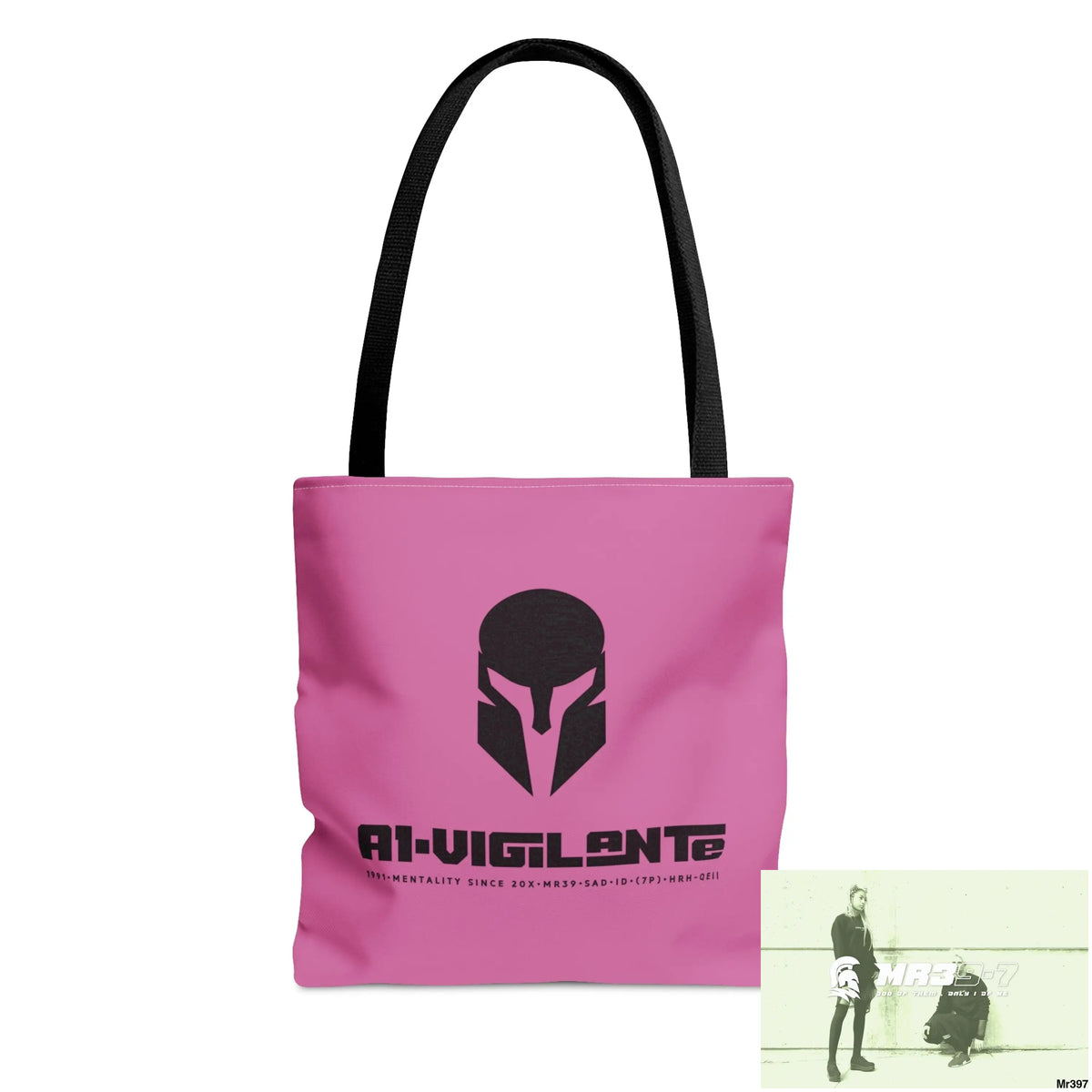 A1- Vigilante Sparta Camo Tote Bag (AOP) Small Bags