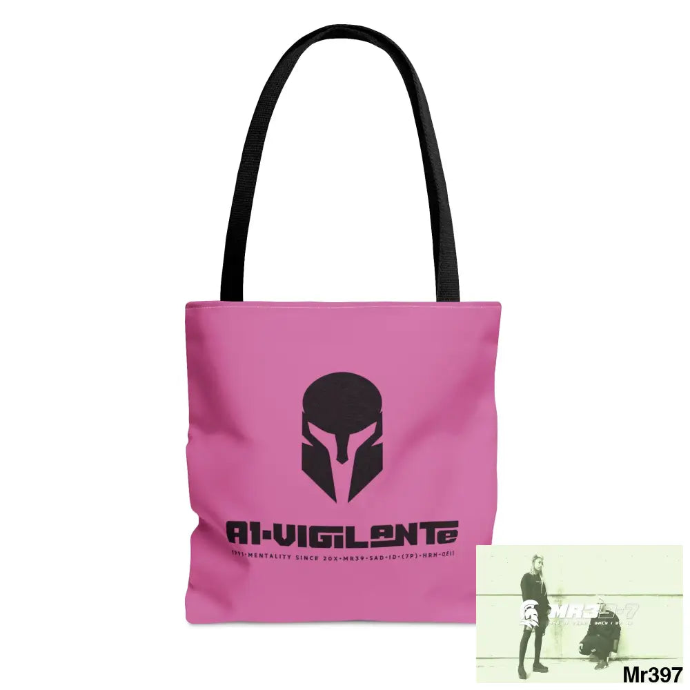 A1- Vigilante Sparta Camo Tote Bag (AOP) Small Bags