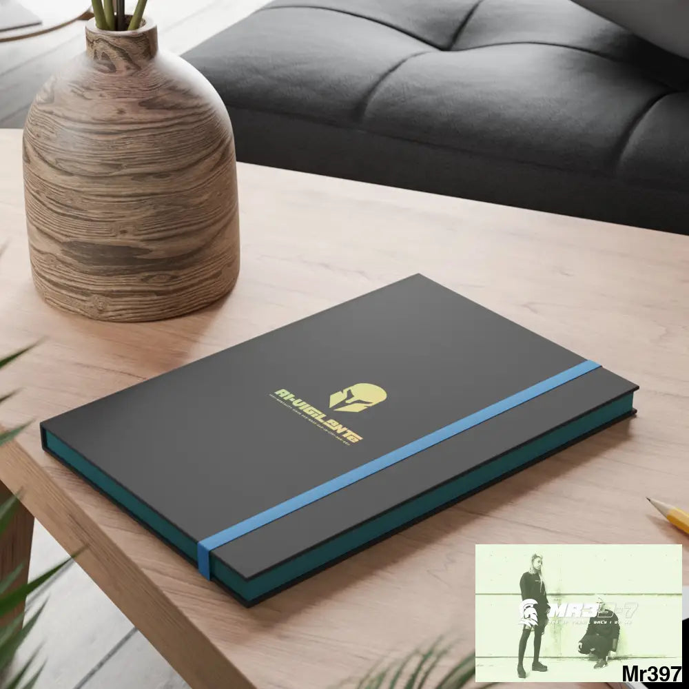 A1-Vigilante Sparta Color Contrast Notebook - Ruled Paper products