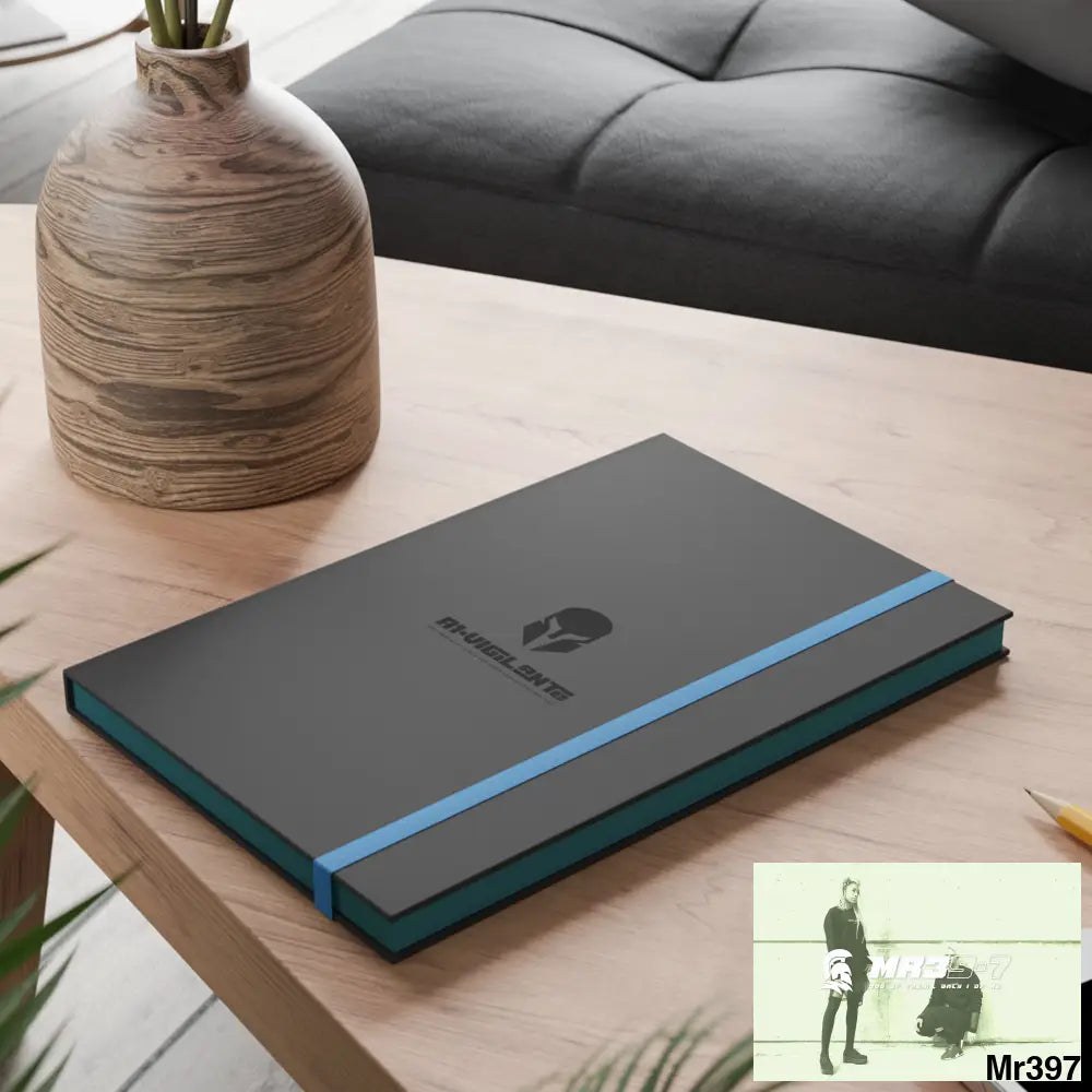 A1-Vigilante Sparta Color Contrast Notebook - Ruled Paper products