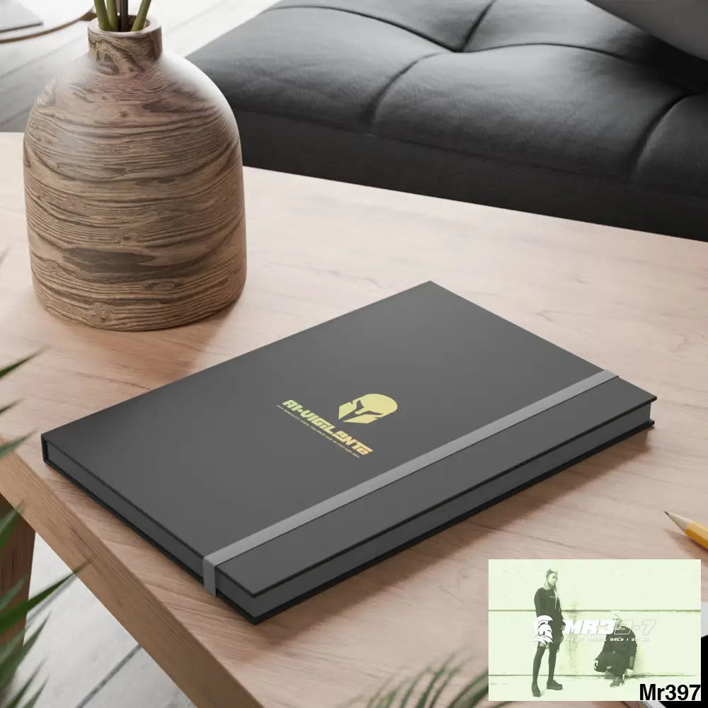 A1-Vigilante Sparta Color Contrast Notebook - Ruled Paper products