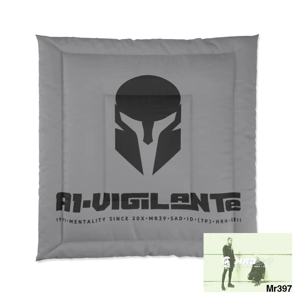 A1-Vigilante Sparta Comforter 88’’ × 88’’ Home Decor