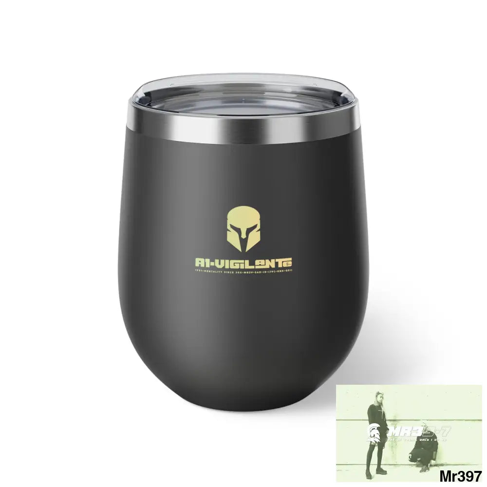 A1-Vigilante Sparta Copper Vacuum Insulated Cup 12oz Black / 12oz Mug