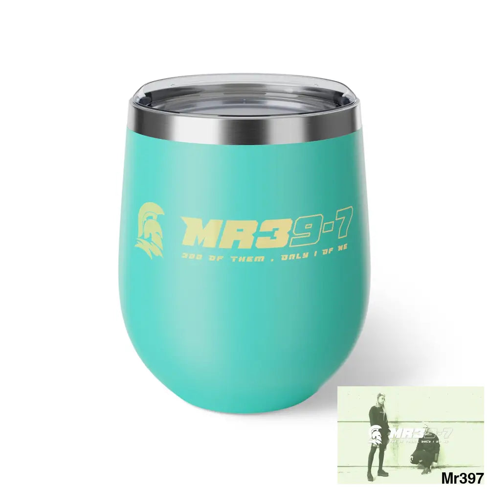 A1-Vigilante Sparta Copper Vacuum Insulated Cup 12oz Turquoise / 12oz Mug