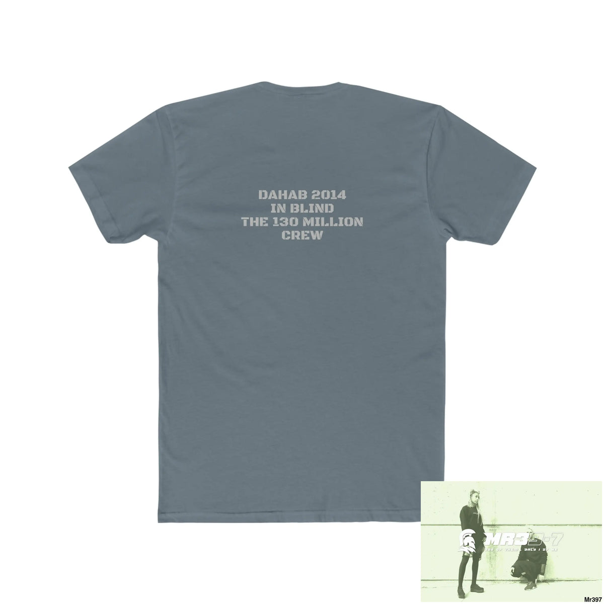 A1-Vigilante Sparta Dahab 2014 In Blind 130 million Crew Men’s Cotton Crew Tee T-Shirt
