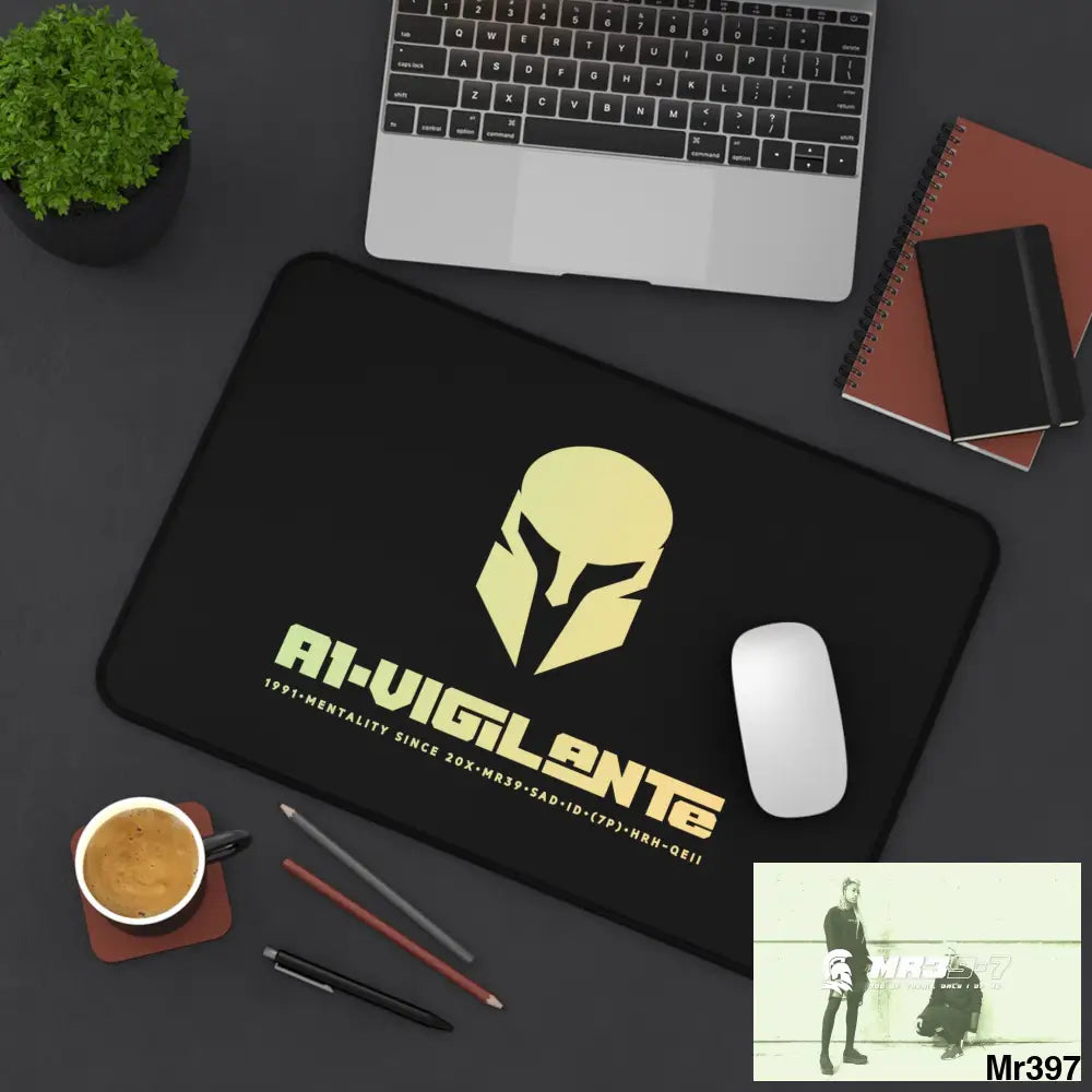 A1-Vigilante Sparta Desk Mat Home Decor