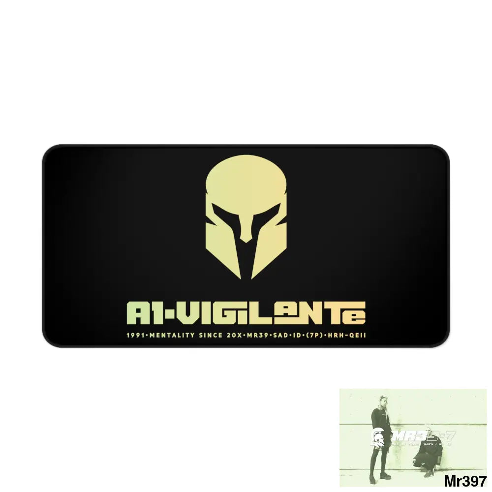 A1-Vigilante Sparta Desk Mat Home Decor