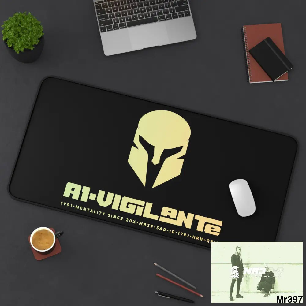 A1-Vigilante Sparta Desk Mat Home Decor