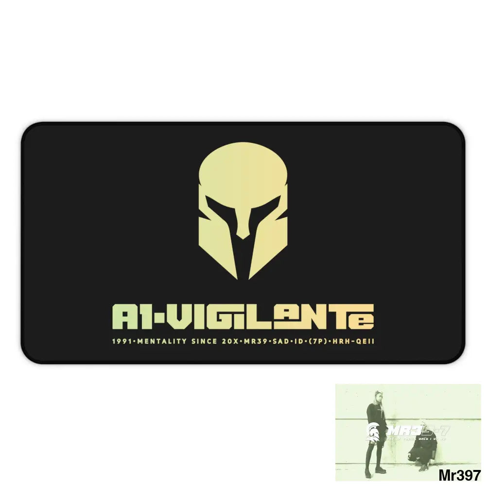 A1-Vigilante Sparta Desk Mat Home Decor