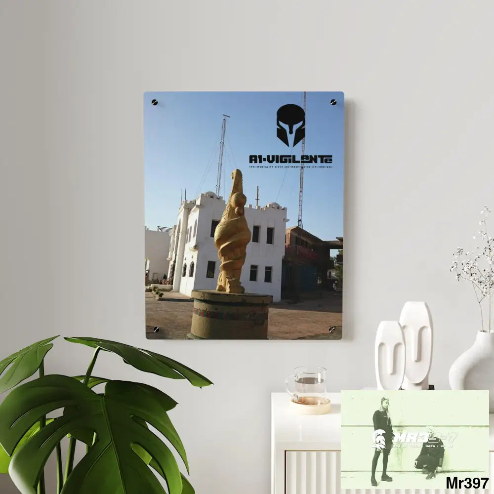 A1-Vigilante Sparta Egypt Dahab 2014 Police Station tower Escape - Climb/Jump Acrylic Wall Art Panels Home Decor