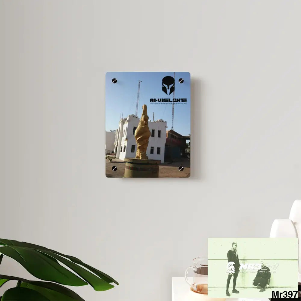 A1-Vigilante Sparta Egypt Dahab 2014 Police Station tower Escape - Climb/Jump Acrylic Wall Art Panels Home Decor