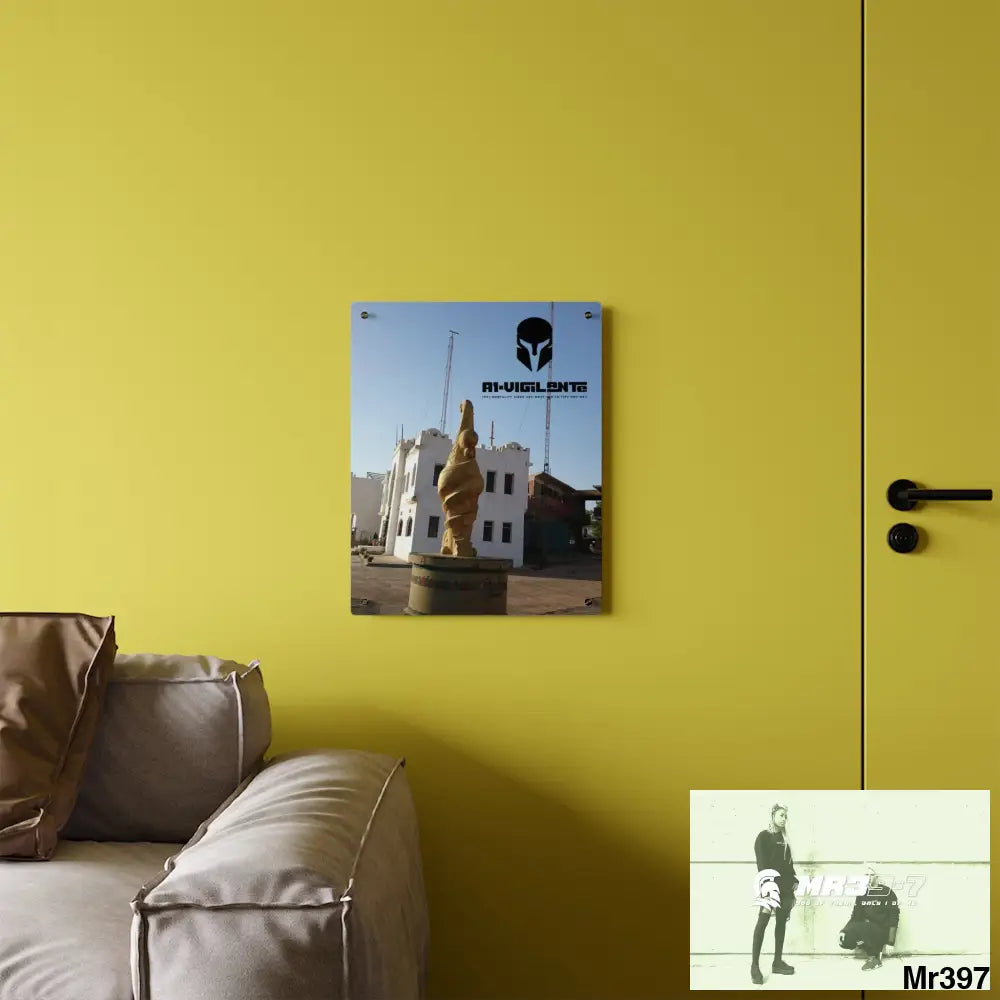 A1-Vigilante Sparta Egypt Dahab 2014 Police Station tower Escape - Climb/Jump Acrylic Wall Art Panels Home Decor