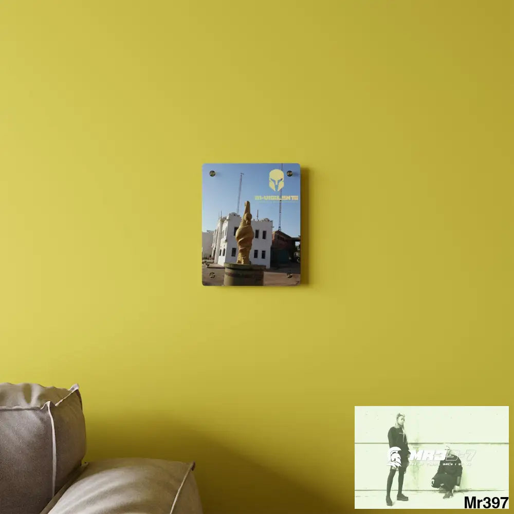 A1-Vigilante Sparta Egypt Dahab 2014 Police Station tower Escape - Climb/Jump Acrylic Wall Art Panels Home Decor