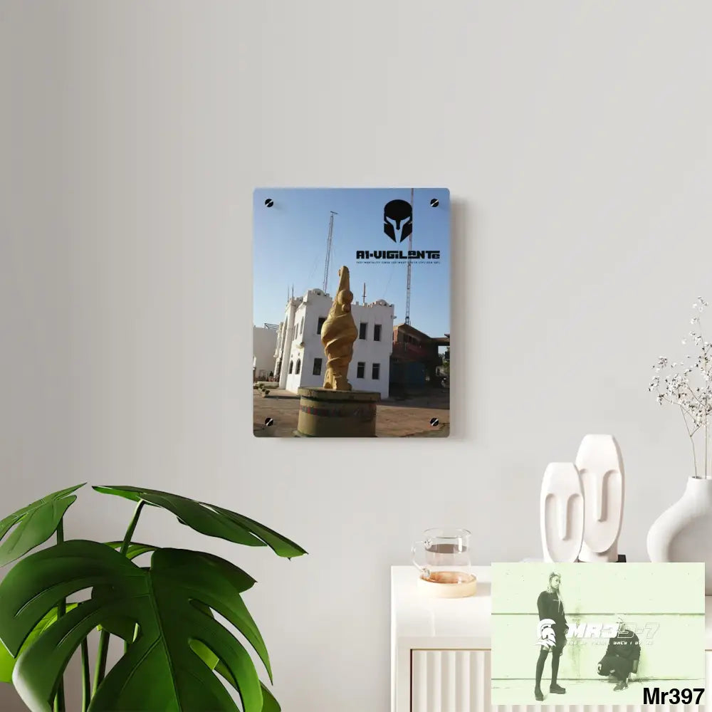 A1-Vigilante Sparta Egypt Dahab 2014 Police Station tower Escape - Climb/Jump Acrylic Wall Art Panels Home Decor