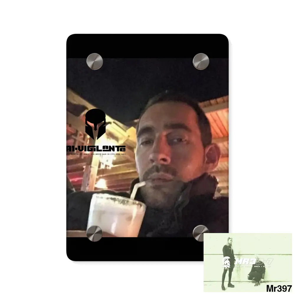 A1-Vigilante Sparta Egypt -Dahab December 2014 after the madness Acrylic Wall Art Panels Home Decor