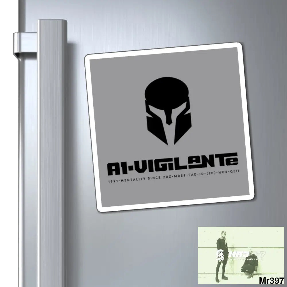 A1-Vigilante Sparta Fridge Magnet 6’’ × 6’’ Paper products