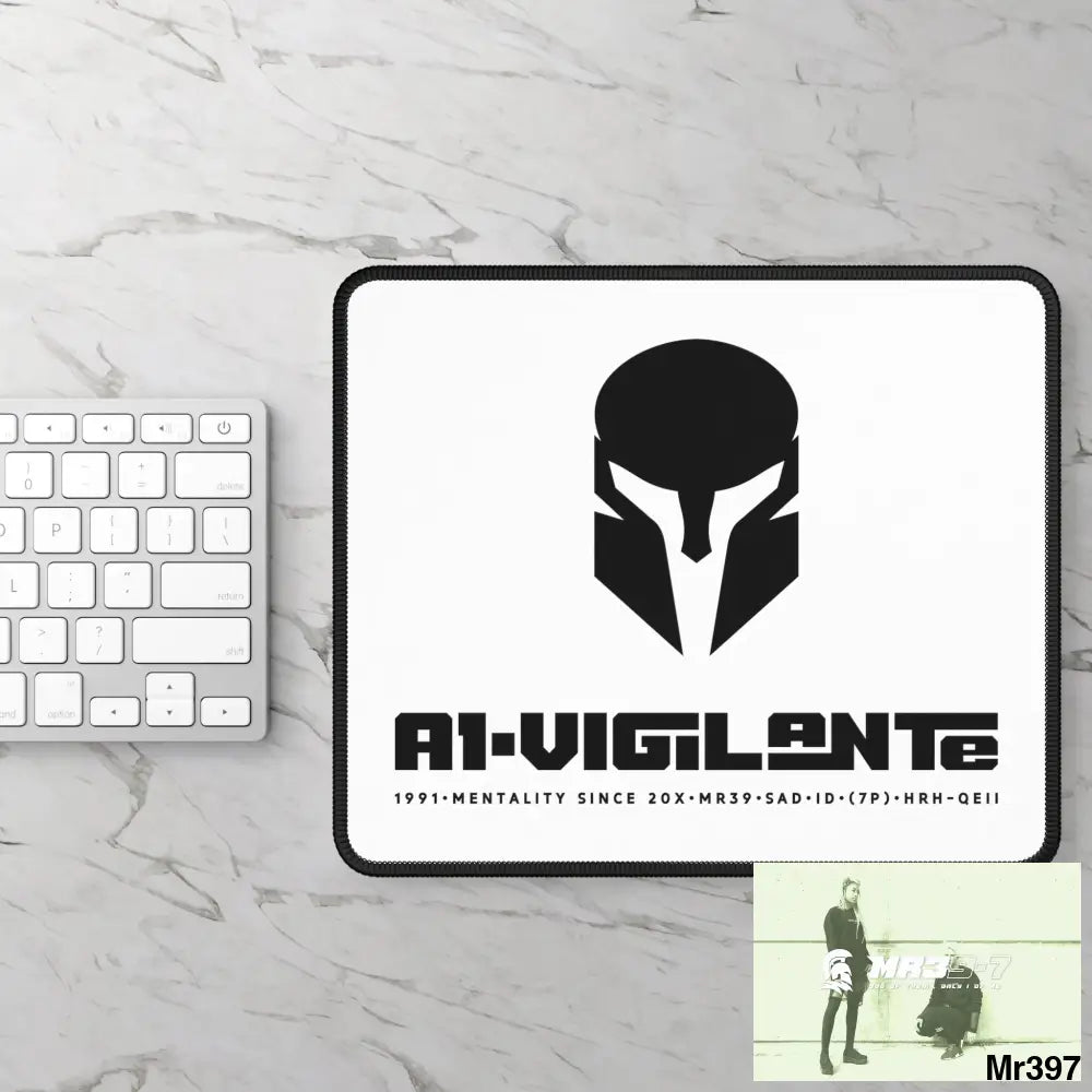 A1-Vigilante Sparta Gaming Mouse Pad Rectangle / 9’’ × 7’’ Home Decor