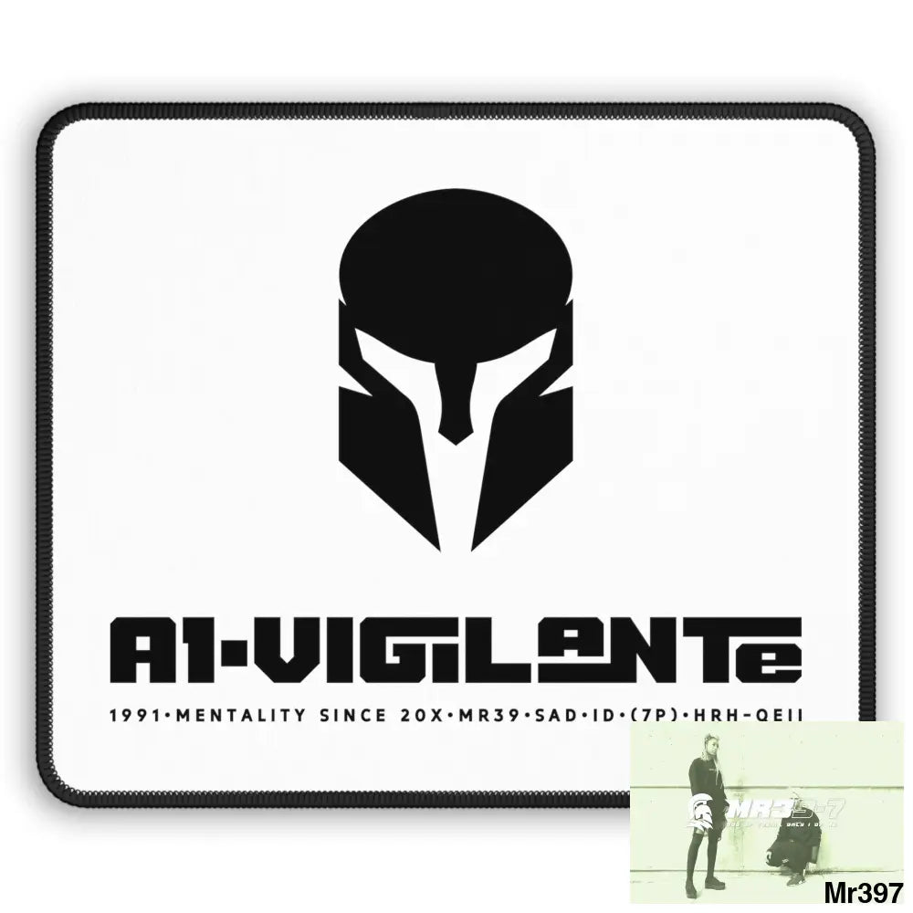 A1-Vigilante Sparta Gaming Mouse Pad Rectangle / 9’’ × 7’’ Home Decor