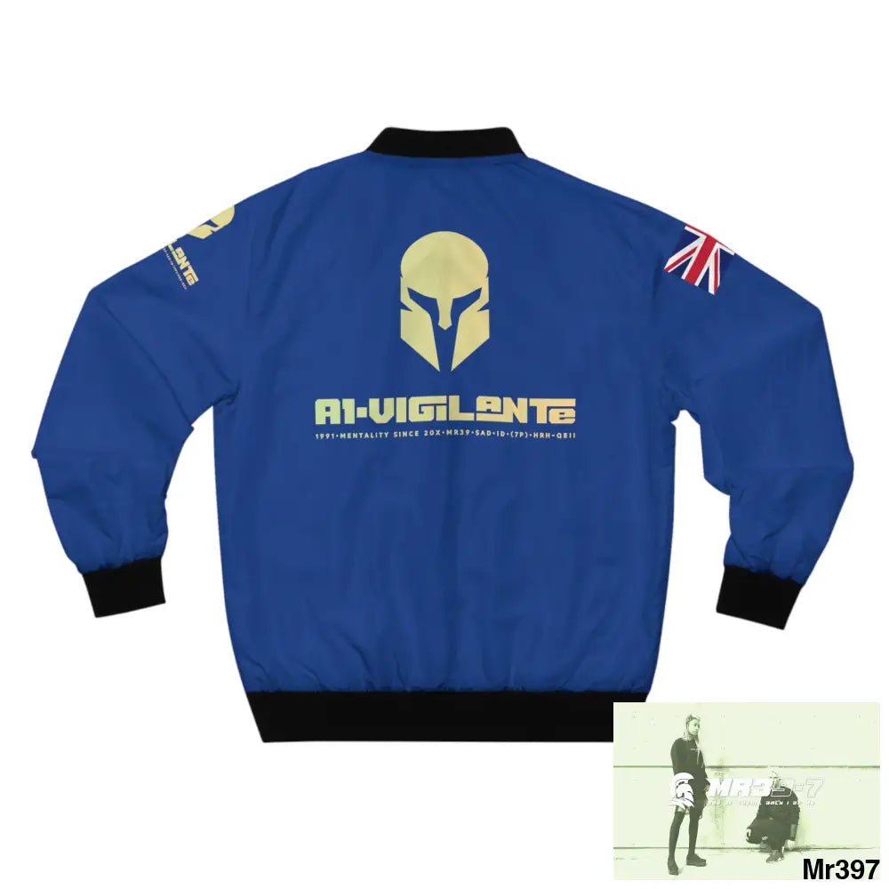 A1-Vigilante Sparta GBR Men’s Bomber Jacket (AOP) All Over Prints