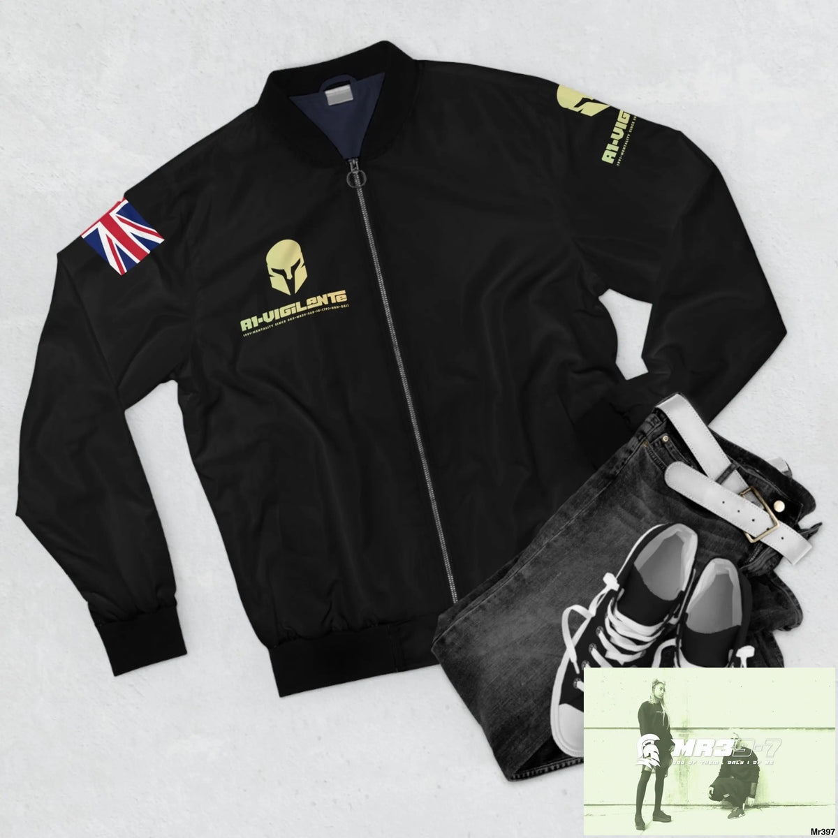 A1-Vigilante Sparta GBR Men’s Bomber Jacket (AOP) All Over Prints