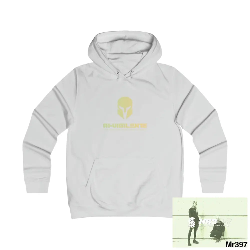 A1-Vigilante - Sparta Girlie College Hoodie S / Ash Hoodie