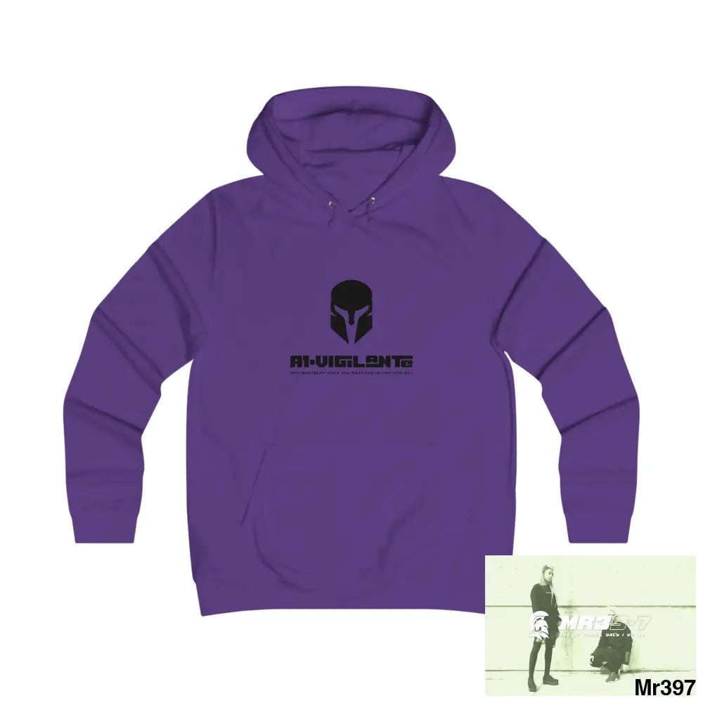 A1-Vigilante - Sparta Girlie College Hoodie S / Purple Hoodie