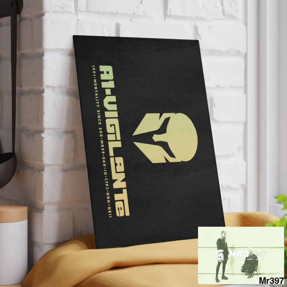 A1- Vigilante -Sparta Glass Cutting Board 8’’ x 11’’ / Rectangle Home Decor