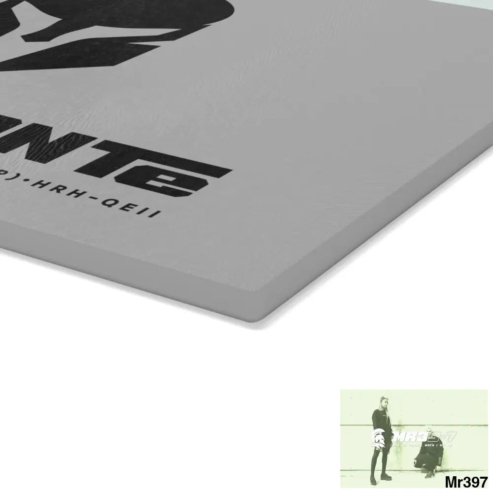 A1- Vigilante Sparta Glass Cutting Board Home Decor