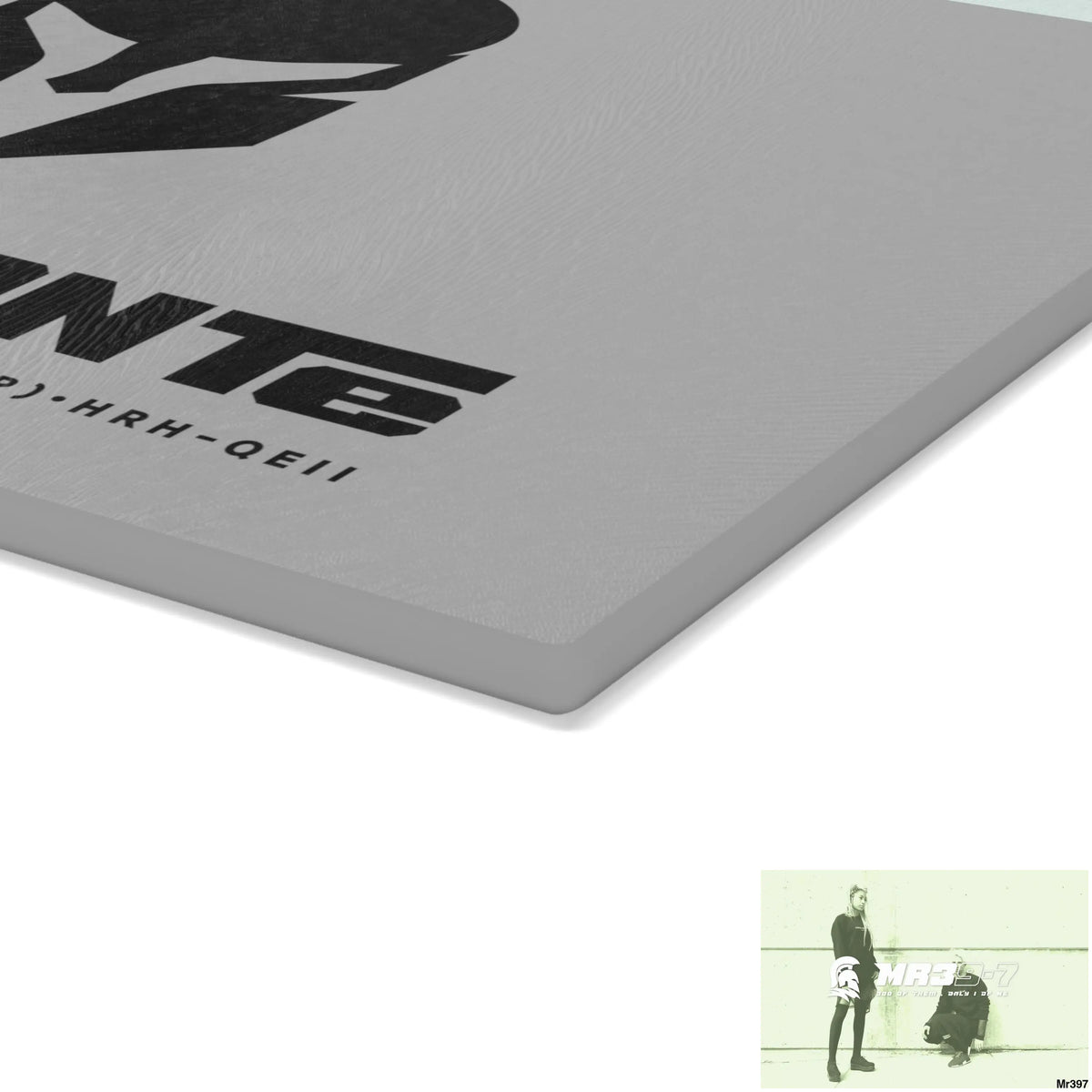 A1- Vigilante Sparta Glass Cutting Board Home Decor