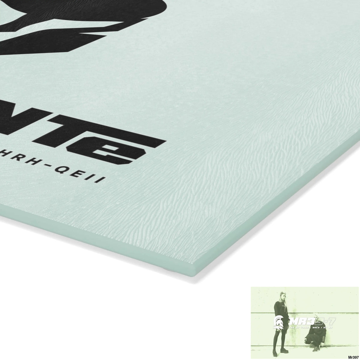 A1- Vigilante Sparta Glass Cutting Board Home Decor