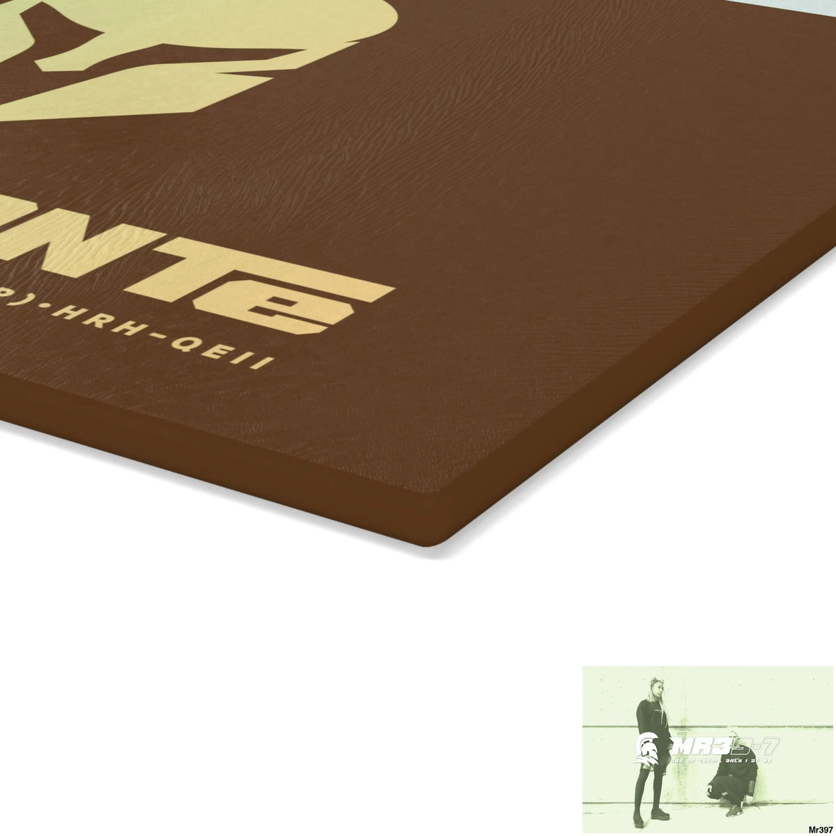A1- Vigilante -Sparta Glass Cutting Board Home Decor
