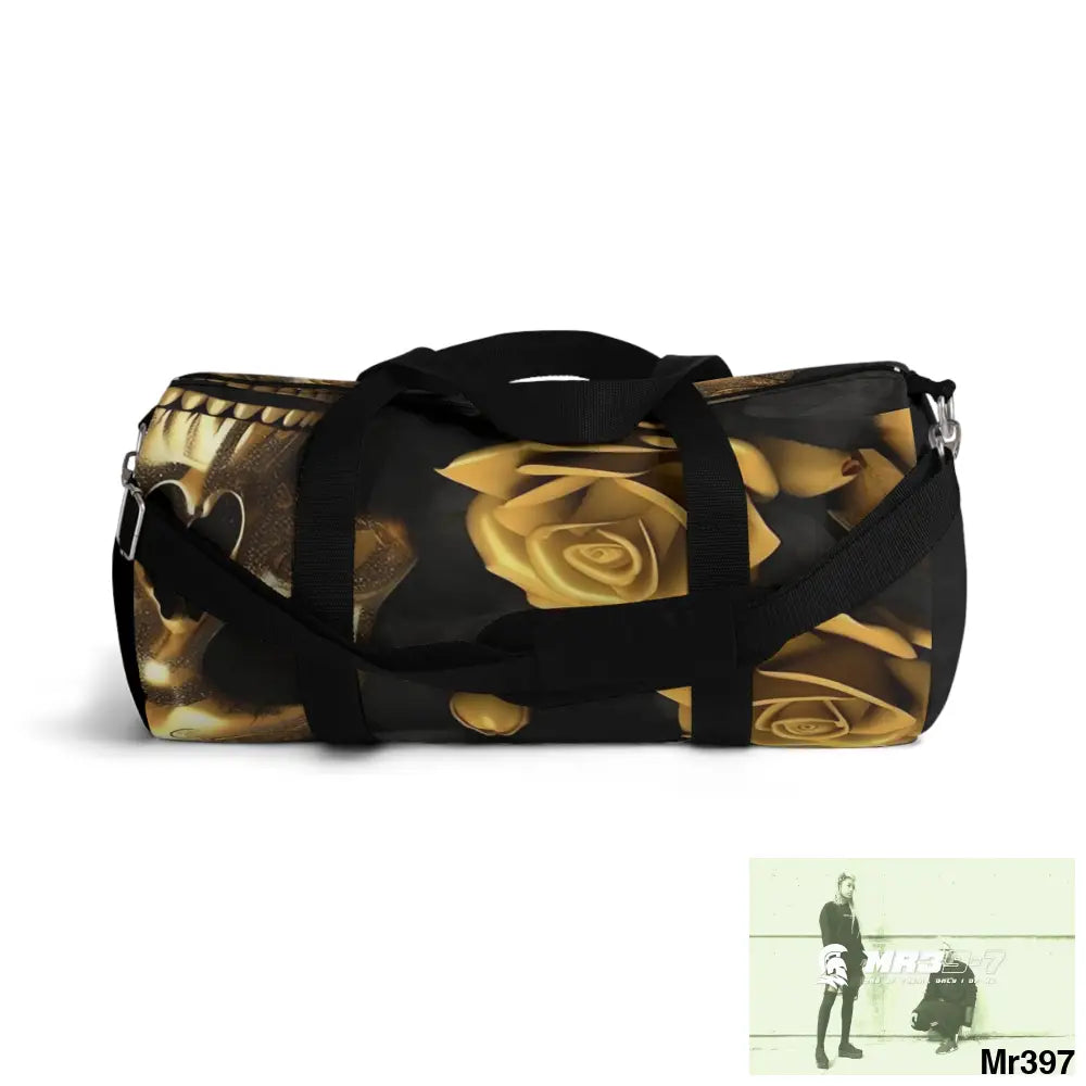 A1-Vigilante Sparta Gothic Skulls & Roses Duffel Bag Bags