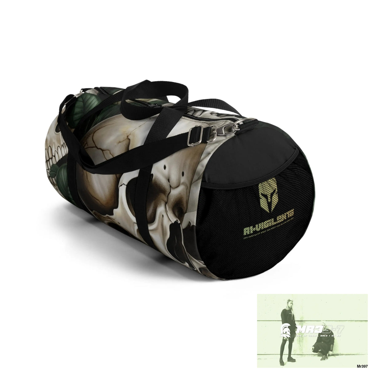 A1-Vigilante Sparta Gothic Skulls & Roses Duffel Bag Bags