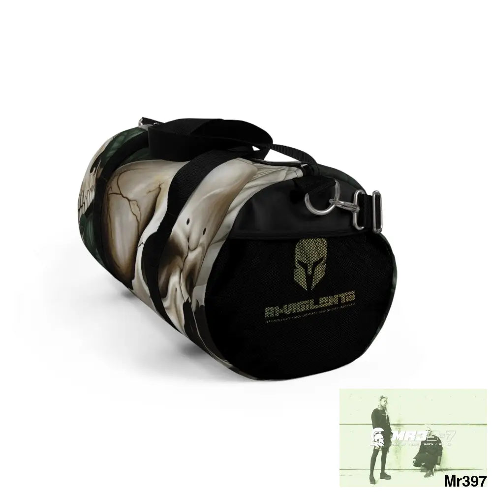 A1-Vigilante Sparta Gothic Skulls & Roses Duffel Bag Bags