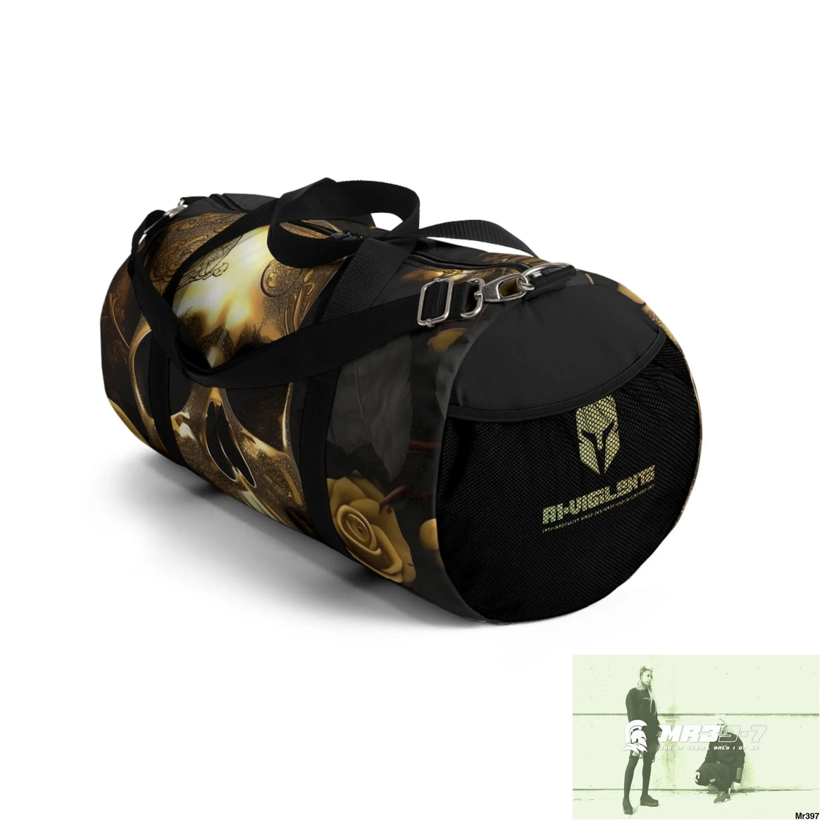 A1-Vigilante Sparta Gothic Skulls & Roses Duffel Bag Bags