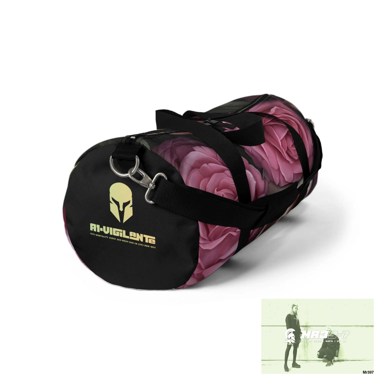 A1-Vigilante Sparta Gothic Skulls & Roses Duffel Bag Bags