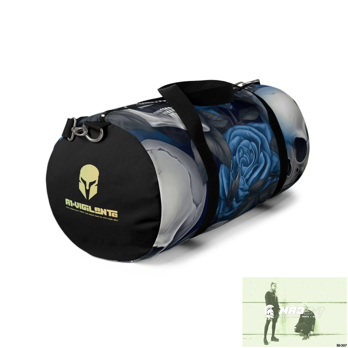 A1-Vigilante Sparta Gothic Skulls & Roses Duffel Bag Bags